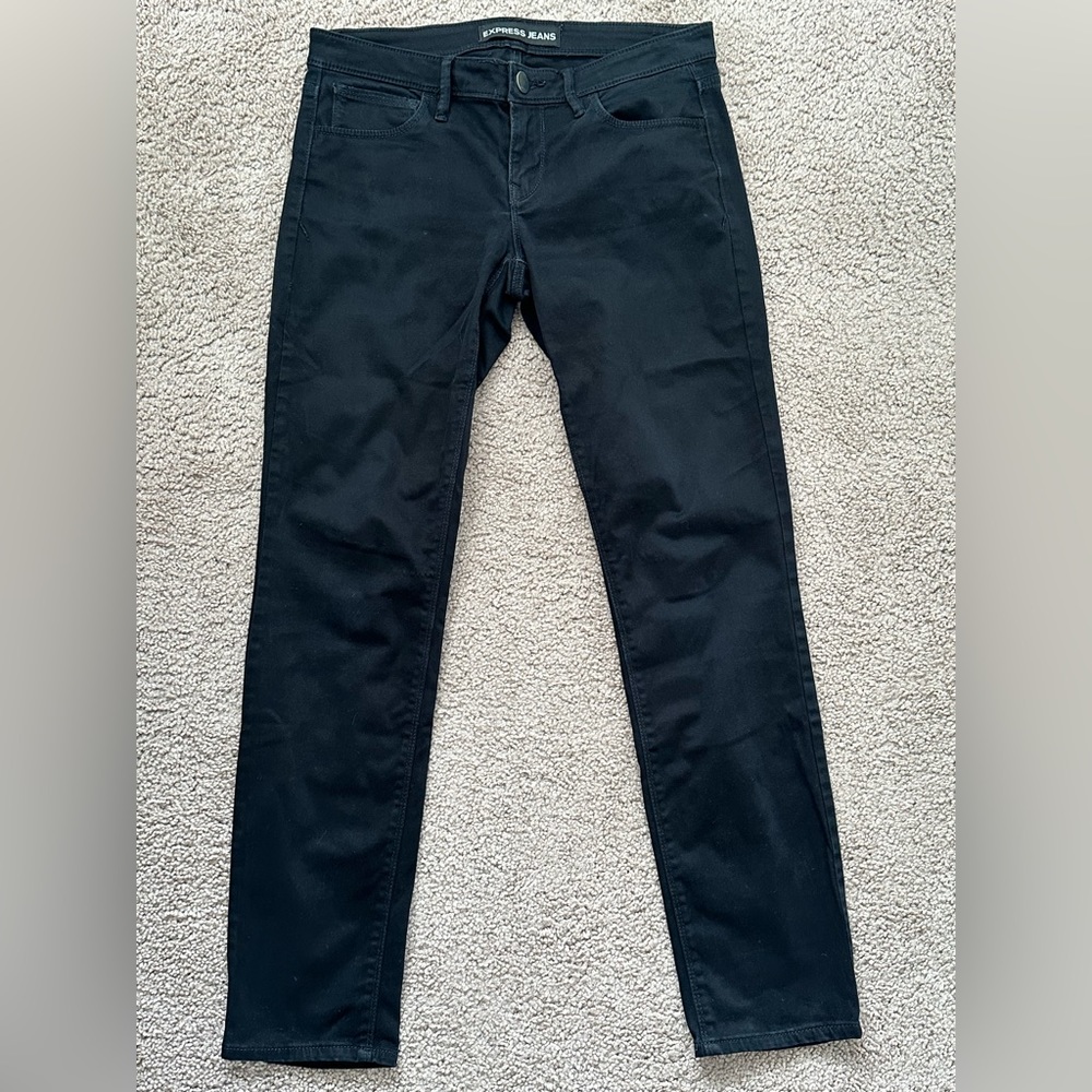 Express black jeans